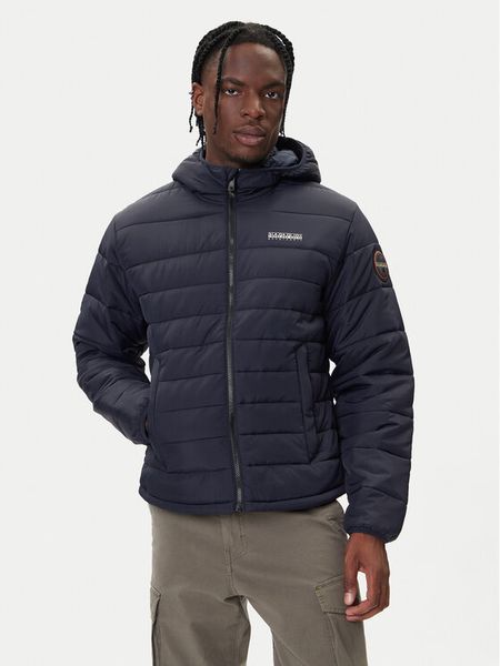 Napapijri Kurtka zimowa A-Gesar H NP0A88U3 Granatowy Regular Fit. Niebieskie kurtki Napapijri, na zimę, m, bez wzorów, z syntetyku, bez kaptura. Za 706.99 zł.