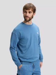 MESKA BLUZA LEE WORKWEAR SWS WORK BLUE 112378762. Niebieskie bluzy Lee, m, bez wzorów, bez kaptura. Za 149.99 zł.