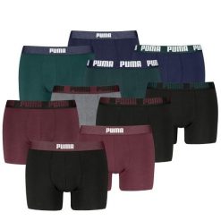 Puma bokserki męskie 10-pack. Bokserki Puma, m, bez wzorów, z bawełny. W wyprzedaży za 416.42 zł.