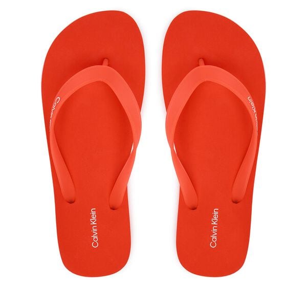 Japonki Calvin Klein. Brązowe japonki CALVIN KLEIN, bez wzorów. Za 149.99 zł.