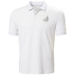 Polo Helly Hansen Figari. Białe koszulki polo Helly Hansen, s, bez wzorów, bez kołnierzyka, bez ramiączek. Za 379.00 zł.