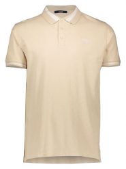 Cavalli CLASS Koszulka polo w kolorze beżowym rozmiar: XL. Brązowe bezrękawniki Cavalli Class, xl, bez wzorów, z bawełny, bez kołnierzyka, bez ramiączek. Za 110.55 zł.