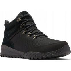 Buty Sneakersy Męskie Columbia Fairbanks Mid Waterproof. Czarne buty sportowe casual Columbia, bez wzorów, bez zapięcia. Za 478.99 zł.