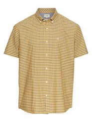 Camel Active Koszula - Regular fit - w kolorze żółtym rozmiar: S. Żółte koszule Camel Active, s, bez wzorów, z bawełny, bez kołnierzyka, bez ramiączek. Za 113.99 zł.