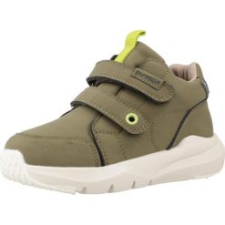 Buty GARVALIN 251350G Zielony. Zielone buty turystyczne GARVALIN, bez wzorów, z materiału, przed kostkę, bez zapięcia, trekkingowe. Za 160.99 zł.
