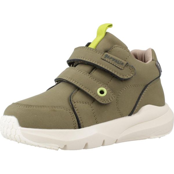 Buty GARVALIN 251350G Zielony. Zielone buty turystyczne GARVALIN, bez wzorów, z materiału, przed kostkę, bez zapięcia, trekkingowe. Za 160.99 zł.