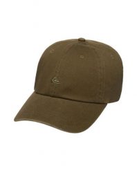 Czapka dla Mężczyzn RAD SPLATTER Zielony. Zielone czapki z daszkiem Quiksilver, bez wzorów, z bawełny. Za 129.99 zł.