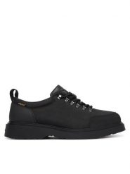 Calvin Klein Półbuty Combat Hiking Shoe Mix Mat Wl HM0HM02248 Czarny. Czarne eleganckie półbuty CALVIN KLEIN, bez wzorów, z materiału, bez obcasa, bez zapięcia. Za 649.99 zł.