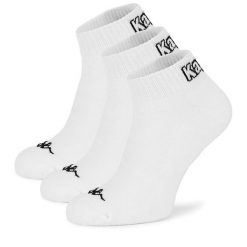 Skarpety krótkie Kappa. Białe skarpety Kappa, bez wzorów. Za 34.99 zł.