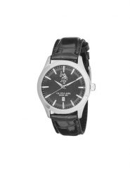 U.S. Polo Assn. Zegarek Yale USP7370BK Czarny. Czarne, analogowe zegarki U.S. Polo Assn. Za 529.99 zł.