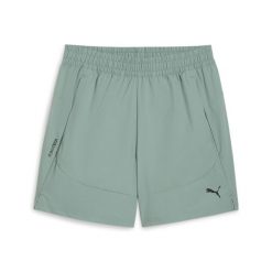 Szorty casualowe Puma Pumatech 6". Zielone szorty Puma, bez wzorów, sportowe. W wyprzedaży za 177.05 zł.