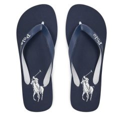 Japonki Polo Ralph Lauren. Niebieskie japonki Polo Ralph Lauren, bez wzorów. Za 139.99 zł.