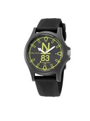 Nautica Zegarek NAPJSS221 Czarny. Czarne zegarki Nautica. Za 279.99 zł.