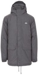 Trespass Glover - Męska kurtka ocieplana Dark Grey Marl. Szare kurtki 2117 OF SWEDEN, na zimę, m, bez wzorów, z materiału. Za 428.00 zł.