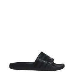 Klapki adilette Aqua. Białe klapki Adidas, z materiału. Za 89.00 zł.
