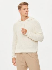 Guess Sweter M4YR09 Z3FB1 Écru Regular Fit. Swetry rozpinane Guess, m, z aplikacjami, z bawełny, bez kołnierzyka, bez ramiączek. Za 499.99 zł.