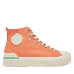 Trampki Palladium. Brązowe trampki Palladium, m, bez wzorów, bez zapięcia. Za 259.99 zł.