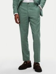 Selected Homme Spodnie garniturowe 16087871 Zielony Slim Fit. Zielone eleganckie spodnie Selected Homme, m, z syntetyku. Za 409.99 zł.