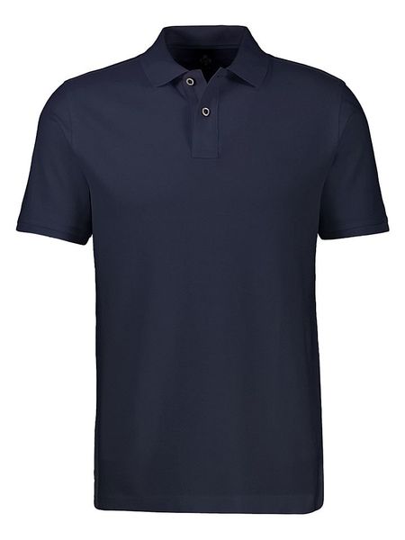 Lerros Koszulka polo w kolorze granatowym rozmiar: M. Niebieskie koszulki polo Lerros, m, bez wzorów, z bawełny, bez kołnierzyka, bez ramiączek. Za 91.77 zł.