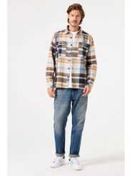 Garcia Kurtka koszulowa w kolorze brązowo-beżowym rozmiar: M. Brązowe kurtki Garcia, m, bez wzorów, z bawełny, bez kaptura. Za 134.85 zł.