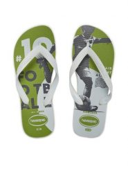 Havaianas Japonki 41413480891 Zielony. Zielone japonki Havaianas, bez wzorów, z tworzywa sztucznego. Za 59.99 zł.