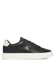Calvin Klein Sneakersy Classic Cupsole Laceup Lth YM0YM01435 Czarny. Czarne buty sportowe casual CALVIN KLEIN, bez wzorów, ze skóry, bez zapięcia. Za 409.99 zł.