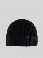 4F Czapka zimowa męska - czarna Uniwersalny. Czarne czapki zimowe 4F, bez wzorów, z dzianiny. Za 49.99 zł.