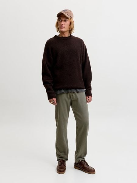 Jack & Jones Dżinsy "Jjichris Jjoriginal" - Loose fit - w kolorze zielonym rozmiar: W34/L34. Zielone jeansy Jack & Jones, l. Za 114.95 zł.