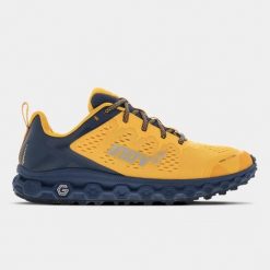 Buty do biegania męskie, Inov-8 Parkclaw G 280. Niebieskie buty do biegania Inov-8, bez wzorów, z gumy, bez zapięcia, do biegania. Za 599.99 zł.