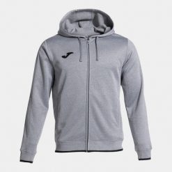 Bluza dresowa z kapturem Joma Olimpiada. Czarne bluzy z kapturem Joma, m, bez wzorów, z dresówki, z kapturem. Za 294.00 zł.