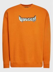 Volcom Bluza Nofing A4612305 Pomarańczowy Loose Fit. Brązowe bluzy Volcom, l, bez wzorów, z bawełny, bez kaptura. Za 319.99 zł.