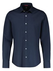 Lerros Koszula w kolorze granatowym rozmiar: XL. Niebieskie koszule Lerros, xl, bez wzorów, z bawełny, bez kołnierzyka, bez ramiączek. Za 129.95 zł.