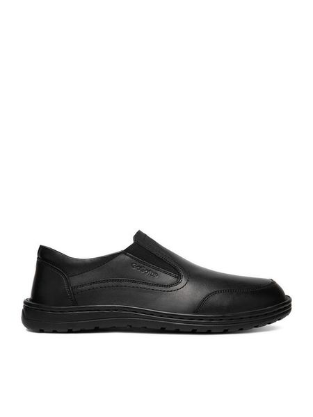 Go Soft Półbuty CEO-FIZA-04 MI18 Czarny. Czarne eleganckie półbuty GO SOFT, bez wzorów, ze skóry, bez obcasa, bez zapięcia. Za 229.99 zł.