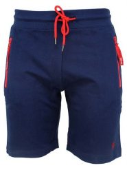 Peak Mountain Szorty dresowe "Corelie" w kolorze granatowym rozmiar: M. Niebieskie krótkie spodenki sportowe Peak Mountain, m, bez wzorów, z bawełny. Za 86.99 zł.