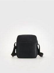 Saszetka crossbody - czarny. Czarne torby na ramię Reserved, bez wzorów, ze skóry, małe, bez dodatków. W wyprzedaży za 69.99 zł.