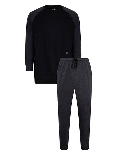 CR7 Piżama w kolorze czarnym rozmiar: XL. Czarne piżamy CR7, xl, bez wzorów, z bawełny, bez ramiączek. Za 143.90 zł.