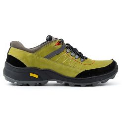 Olivier Męskie buty trekkingowe 274GT zielone. Zielone trekkingi bez wzorów, z jeansu, bez zapięcia. Za 319.69 zł.