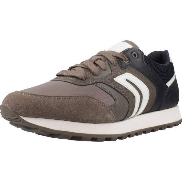 Buty GEOX U PONENTE Brązowy. Brązowe buty turystyczne Geox, bez wzorów, z syntetyku, bez zapięcia, trekkingowe. Za 331.99 zł.