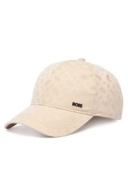 BOSS Czapka z daszkiem Zed 50560339 Beżowy. Brązowe czapki z daszkiem Boss, bez wzorów, z bawełny. Za 299.99 zł.