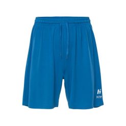 Spodenki treningowe Huari Vetrop TM. Niebieskie krótkie spodenki sportowe Huari, l, bez wzorów, z elastanu. Za 77.19 zł.