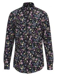 Seidensticker Koszula - Regular fit - ze wzorem rozmiar: 43. Koszule Seidensticker, bez wzorów, z bawełny, bez kołnierzyka, bez ramiączek. Za 146.28 zł.