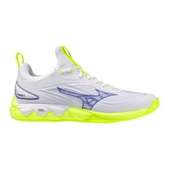 Buty halowe Mizuno Wave Luminous. Białe buty do biegania Mizuno, bez wzorów, bez zapięcia, do biegania, mizuno wave. Za 631.80 zł.