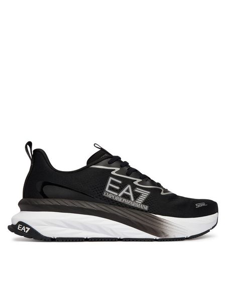 EA7 Emporio Armani Sneakersy 7X000603 AF22914 MC005 Czarny. Czarne buty sportowe casual EA7 Emporio Armani, bez wzorów, z materiału, bez zapięcia. Za 573.99 zł.