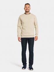 Didriksons Bluza w kolorze beżowym rozmiar: L. Brązowe bluzy Didriksons, l, bez wzorów, bez kaptura. Za 124.95 zł.