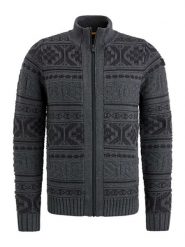 PME Legend Kardigan w kolorze antracytowym rozmiar: L. Czarne swetry rozpinane PME Legend, l, bez wzorów, bez kołnierzyka, bez ramiączek. Za 304.95 zł.