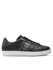 EA7 Emporio Armani Sneakersy X8X102 XK258 R370 Granatowy. Niebieskie buty sportowe casual EA7 Emporio Armani, bez wzorów, ze skóry, bez zapięcia. Za 519.99 zł.