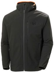 Helly Hansen Kurtka polarowa "Elevation Shield" w kolorze czarnym rozmiar: L. Czarne kurtki Helly Hansen, l, bez wzorów, z polaru, bez kaptura. Za 327.32 zł.