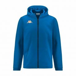 Bluza Kappa Giordizi. Niebieskie bluzy Kappa, bez wzorów, bez kaptura. Za 305.00 zł.