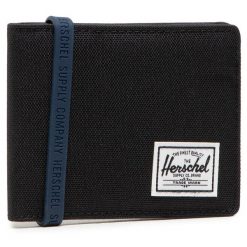 Duży Portfel Męski Herschel. Czarne portfele Herschel, bez wzorów. Za 79.99 zł.