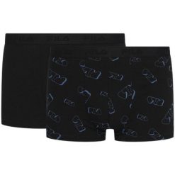 Fila 2-pack bokserki czarne M. Czarne bokserki Fila, m, bez wzorów. Za 165.99 zł.